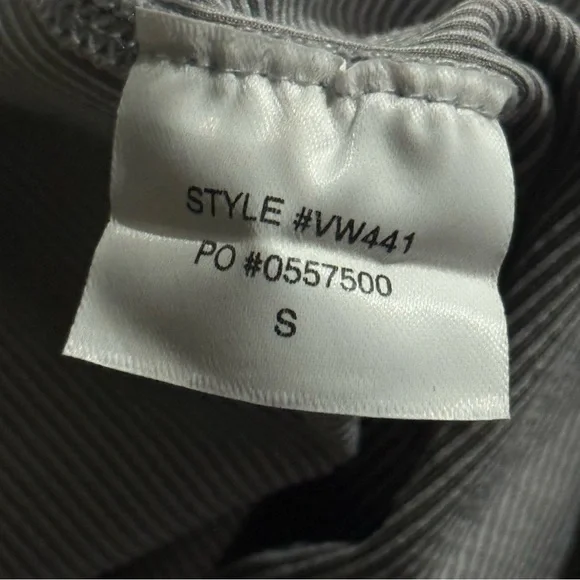 Vuori Lux Rib Performance Jogger Pants Size S Pale Grey Heather Pockets Ankle - Picture 10 of 10